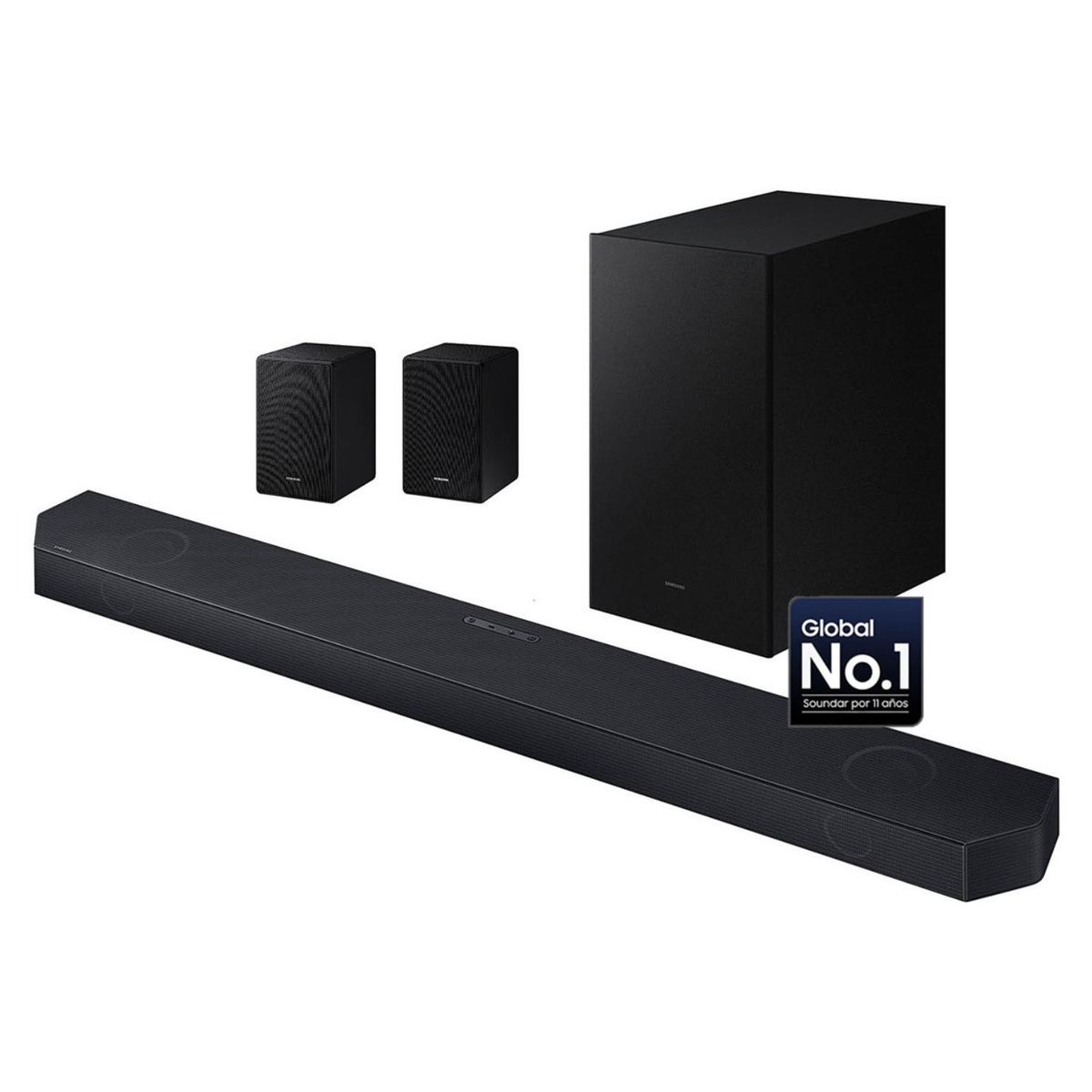 SAMSUNG - Q-Series Soundbar HW-Q700D 5.1.4 Subwoofer y parlante posterior (2024)