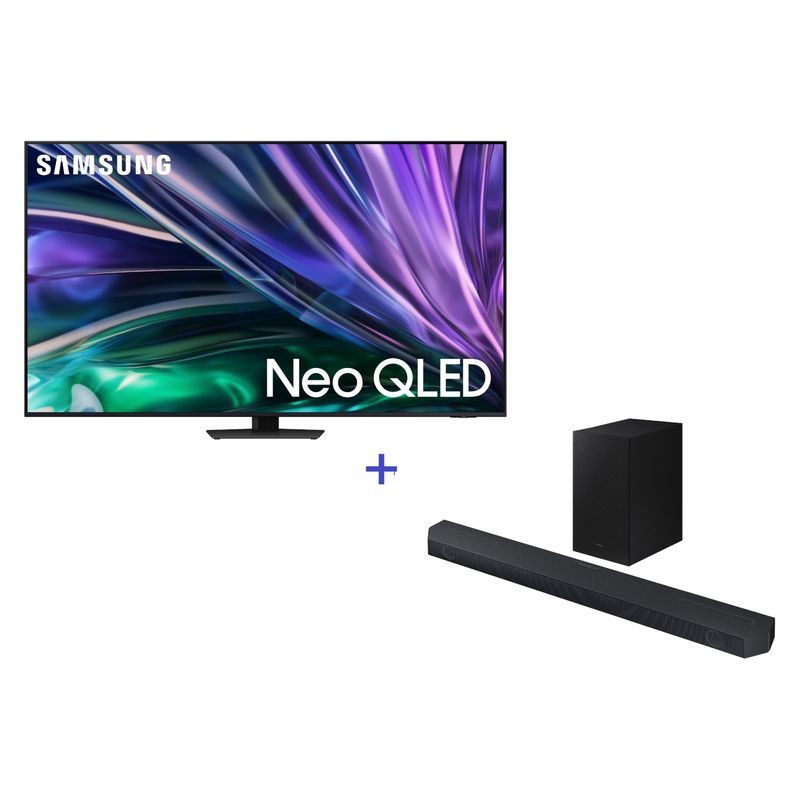 SAMSUNG - Neo QLED Smart TV 55" QN85D 2024 4K HDR + Q-sound Bar Samsung