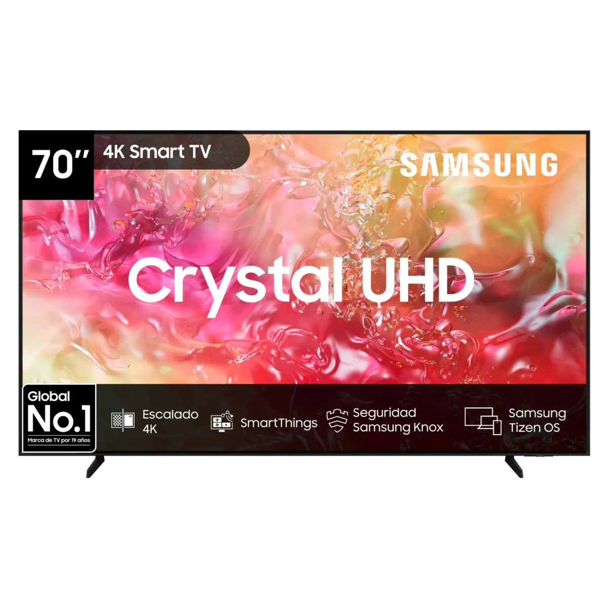 SAMSUNG - LED Samsung 70" DU7000 4K UHD Smart TV 2024