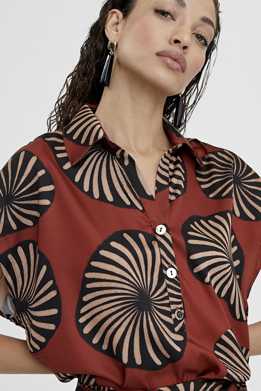 LOLA CASADEMUNT - Blusa Estampada Mujer Lola Casademunt