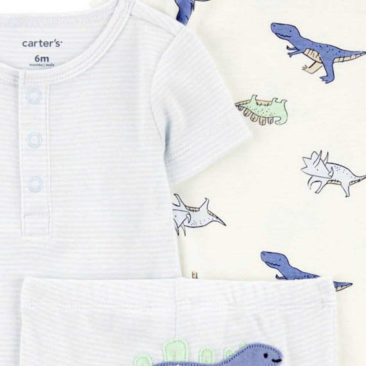 CARTER'S - Conjunto 3 Piezas Pantalón y Dos Body Bebé Niño Carter's