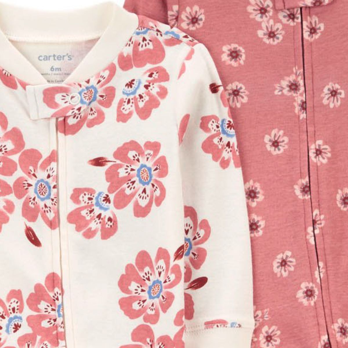 CARTER'S - Pijama Algodón Pack 2 Unidades Bebé Niña Carter's