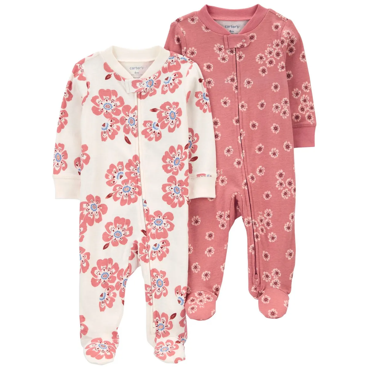CARTER'S - Pijama Algodón Pack 2 Unidades Bebé Niña Carter's