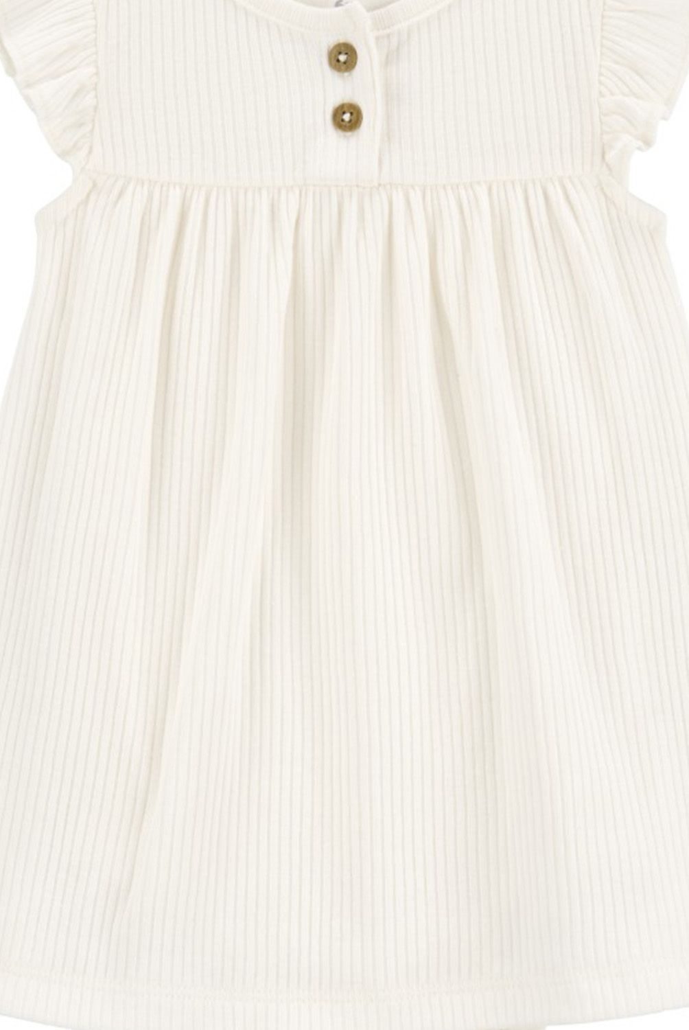 CARTER'S - Conjunto 2 Piezas Vestido con Cubre Pañal y Chaleco Bebé Niña Carter's