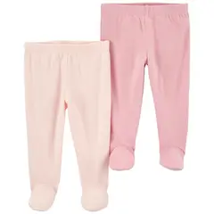 CARTER'S - Patita Ropa Interior Pack 2 Unidades Bebé Niña