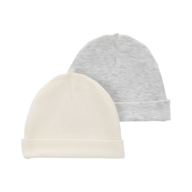 CARTER'S - Gorro  Pack 2 Unidades Unisex Bebé  Carter's