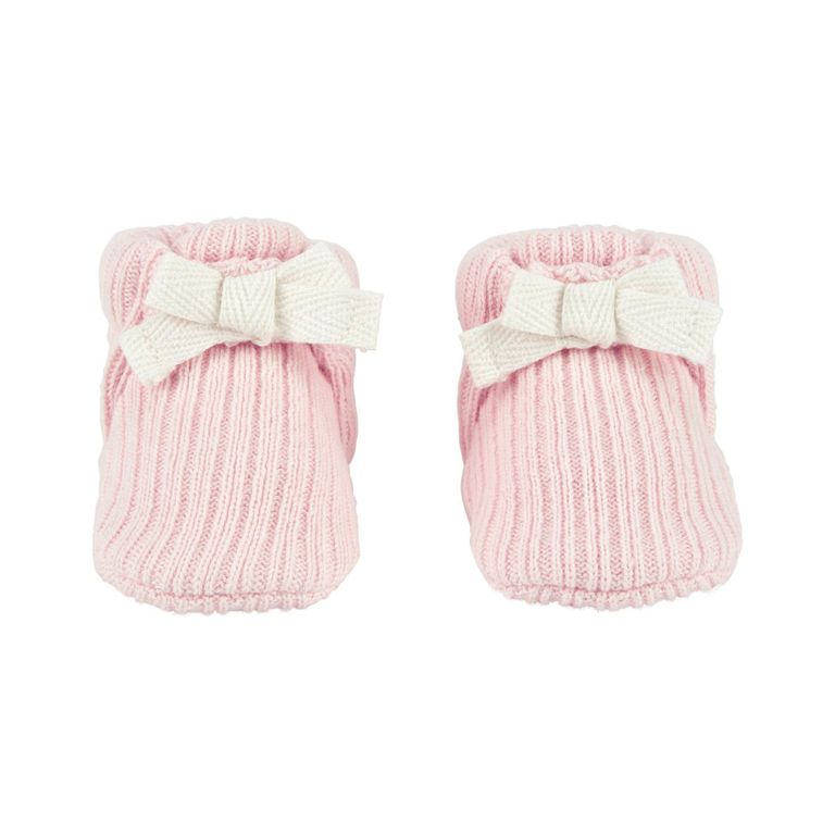 Botines Tejido 1 Par Bebé Niña