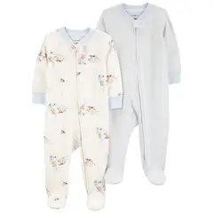 CARTER'S - Pijama Algodón Pack 2 Unidades Bebé Niño