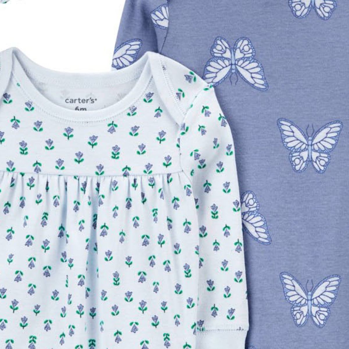 CARTER'S - Conjunto 3 Piezas Enteritos y Cintillo Bebé Niña Carter's