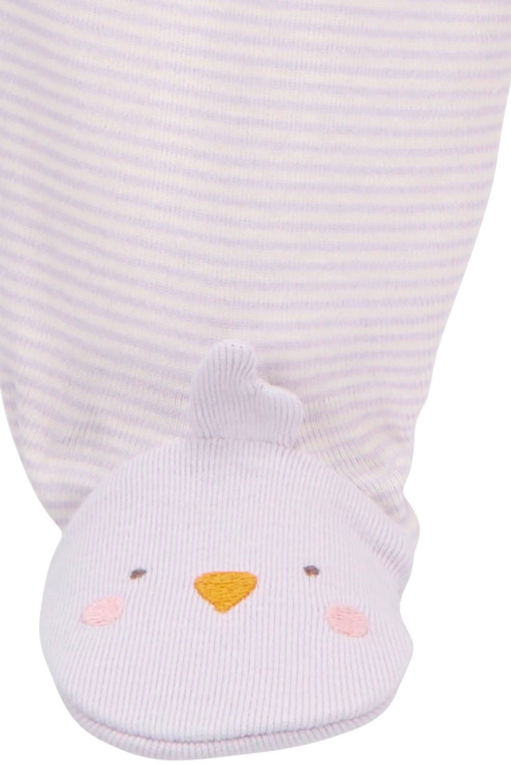 CARTER'S - Conjunto 3 piezas Pijama, Body y Patitas Bebé Niña Carter's