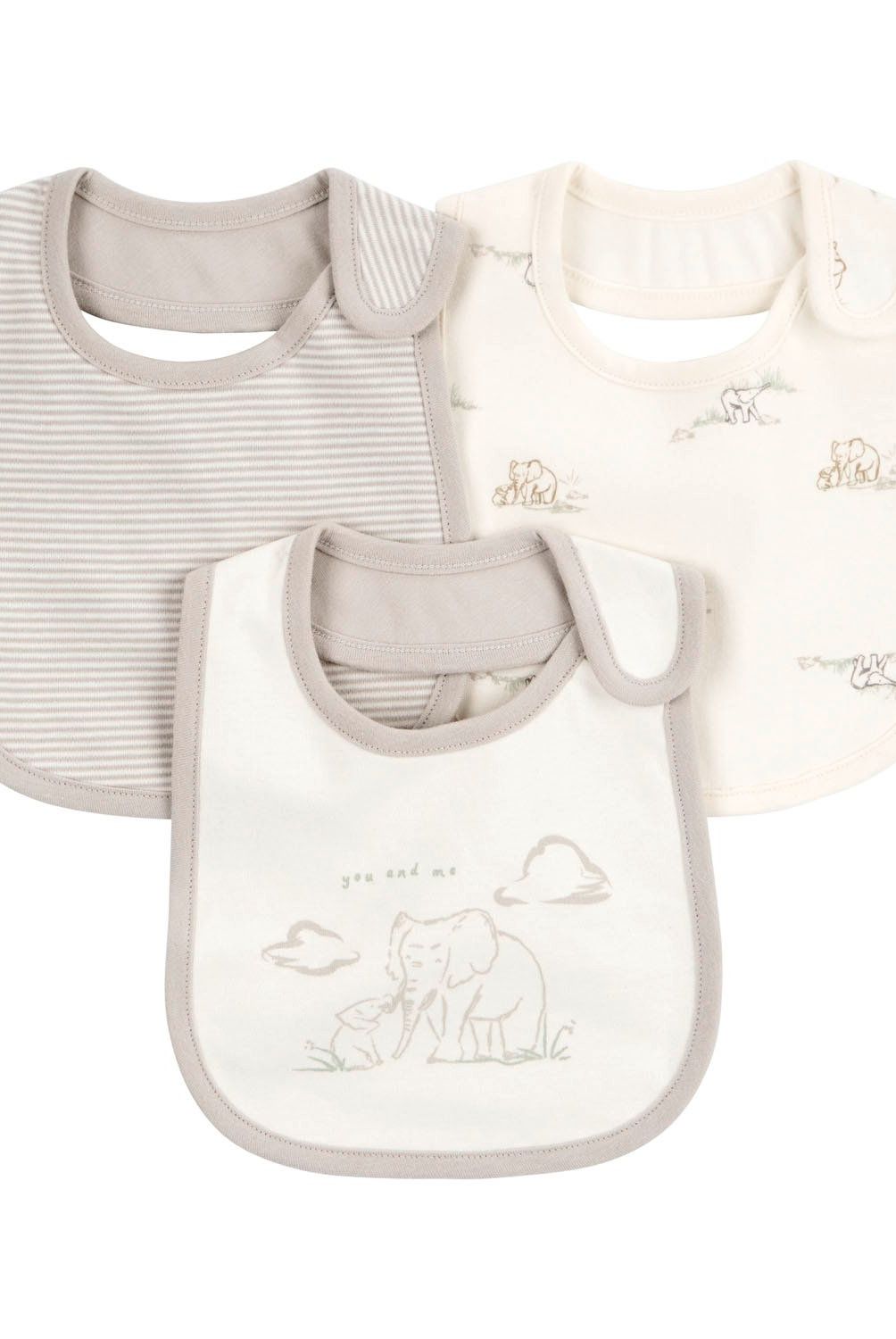 CARTER'S - Babero Pack 3 Unidades Unisex Bebé Carter's
