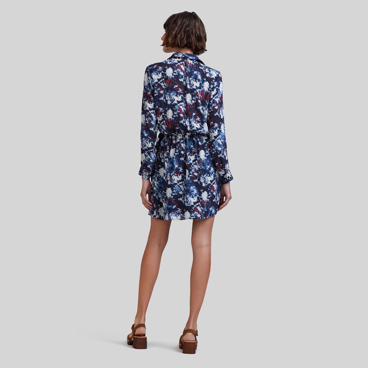 IKKS - Vestido Corto Flores Mujer IKKS