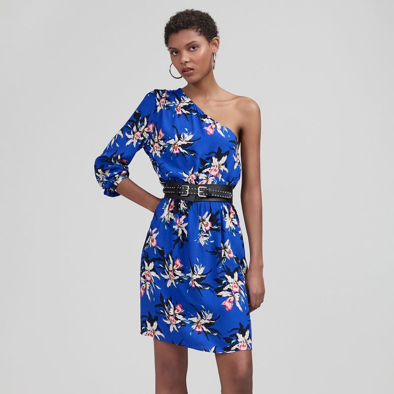 IKKS - Vestido Corto Flores Mujer IKKS