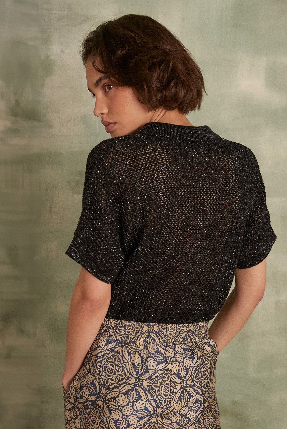 MAISON 123 - Polera Botones Mujer Maison 123