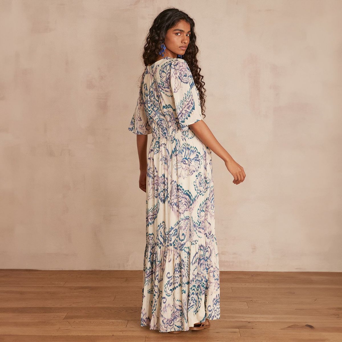 MAISON 123 - Vestido Largo Estampado Mujer Maison 123