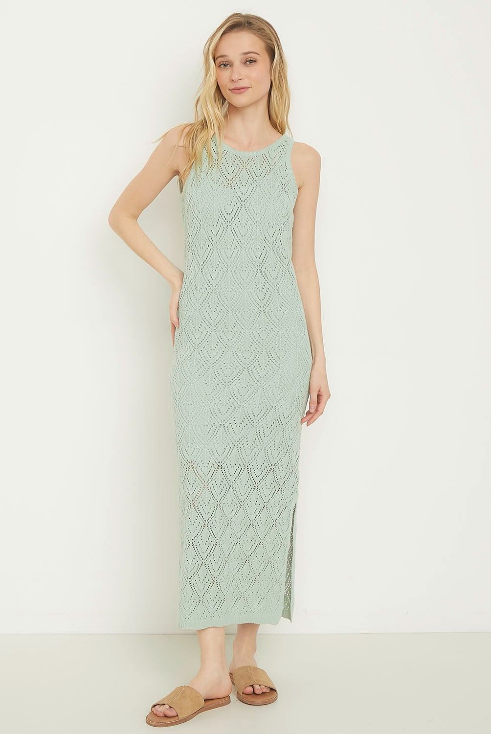VERO MODA - Vestido Crochet Mujer Vero Moda
