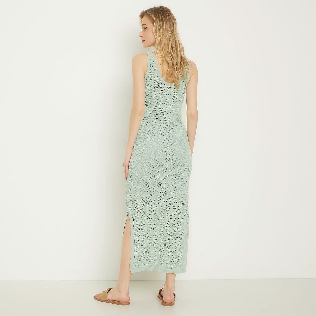 VERO MODA - Vestido Crochet Mujer Vero Moda