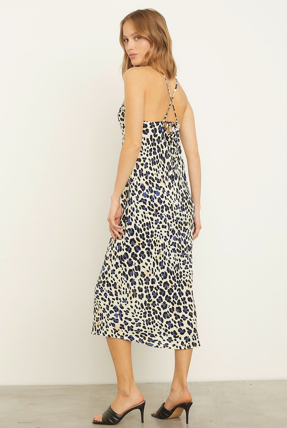 VERO MODA - Vestido Halter Animal Print Mujer Vero Moda