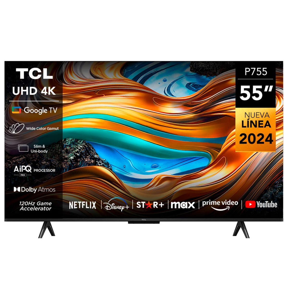 TCL - Led Smart Tv 55" P755 UHD 4K TCL