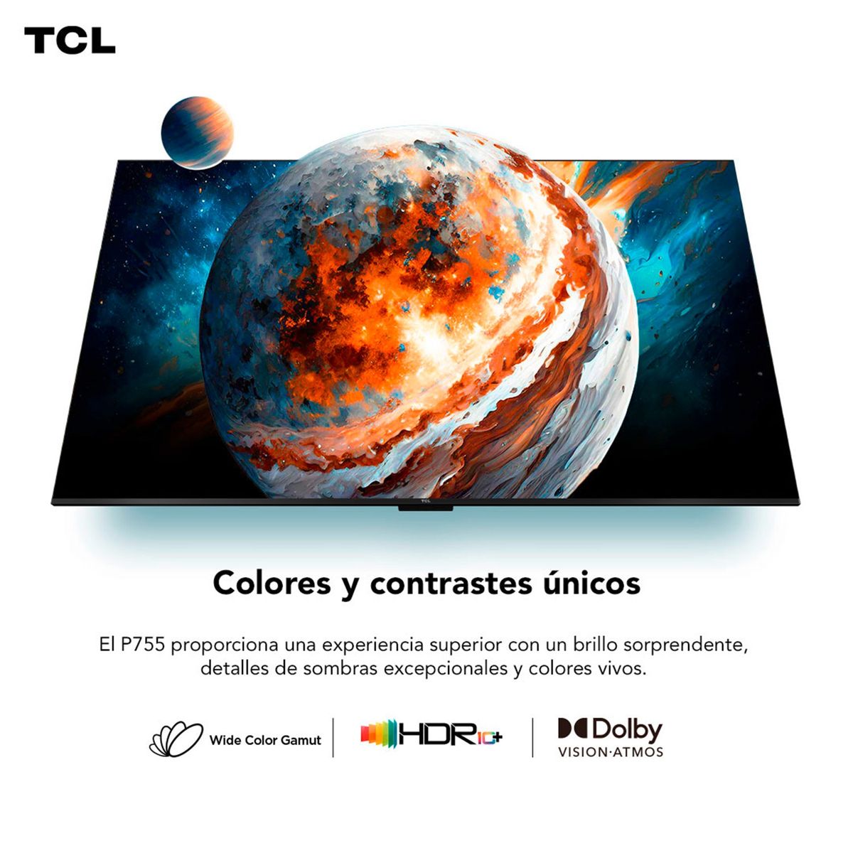 TCL - Led Smart Tv 55" P755 UHD 4K TCL