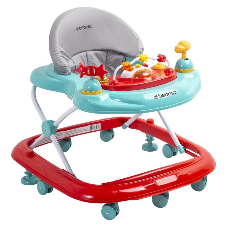 BEBESIT Andador Airbus Rojo Celes