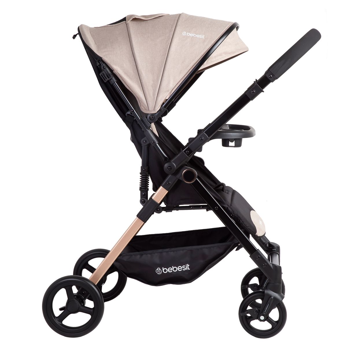 BEBESIT - Coche Paseo City Beige Bebesit