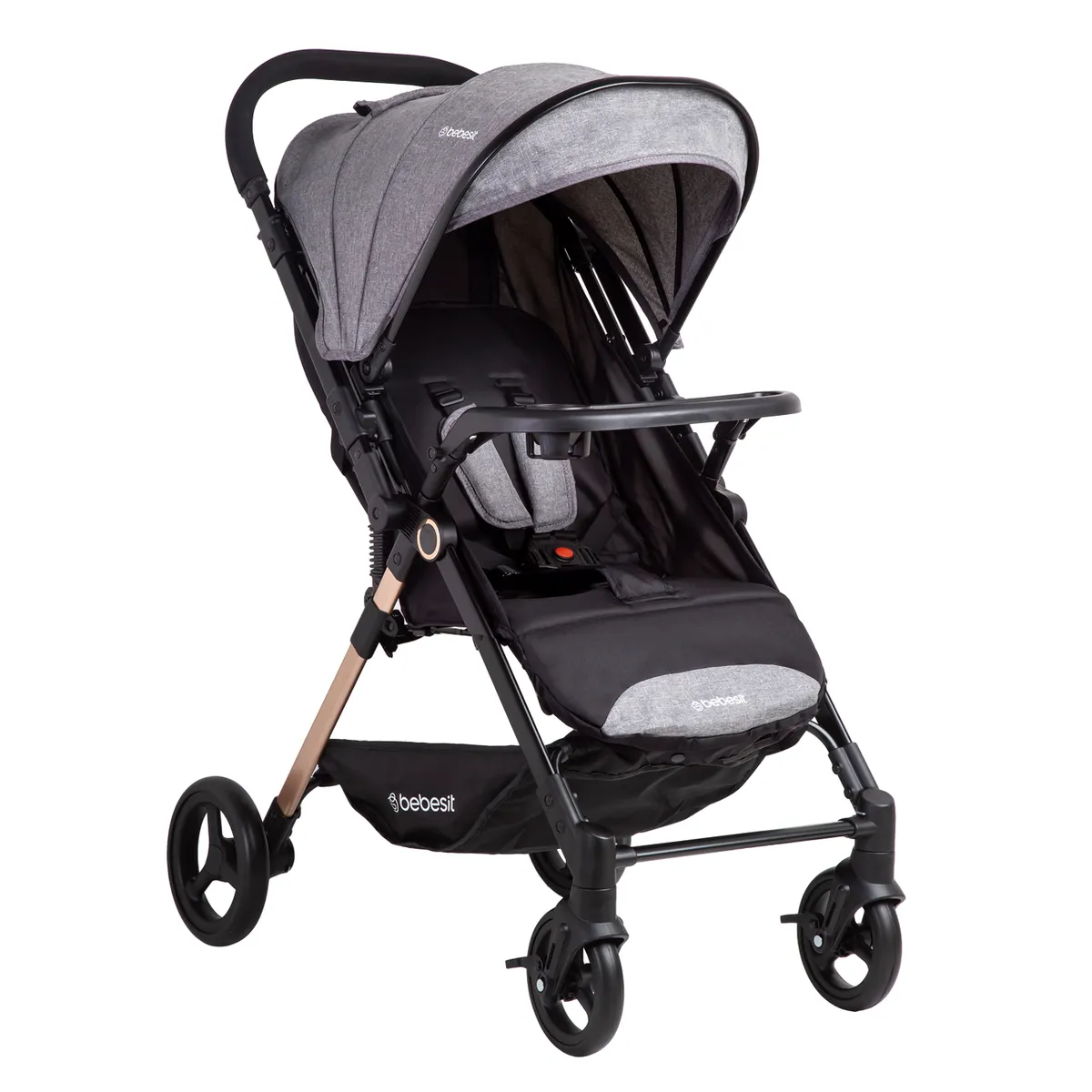 BEBESIT - Coche Paseo City Gris Bebesit