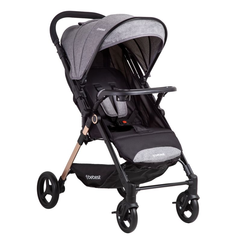 BEBESIT - Coche Paseo City Gris Bebesit