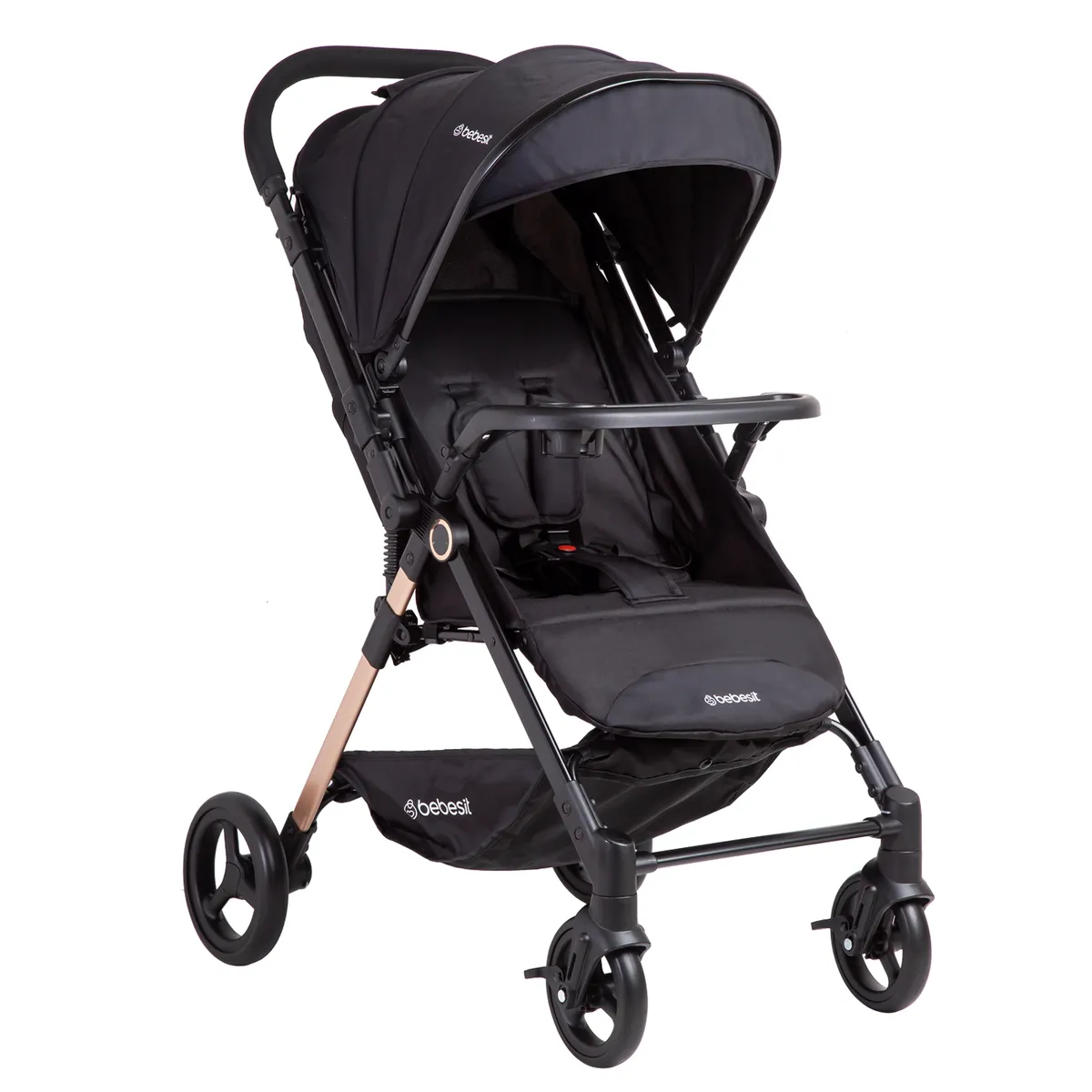 BEBESIT - Coche Paseo City Negro Bebesit