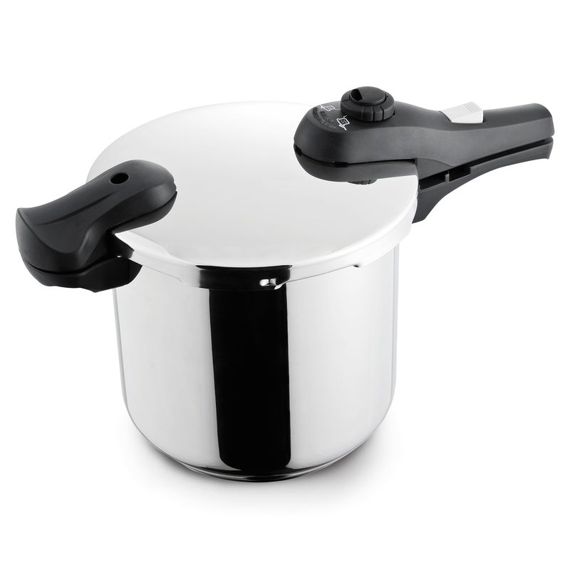 ILKO - Olla A Presión Acero Inoxidable Inox Design 6 Lts Ilko