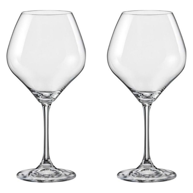 BOHEMIA - Set 2 Copas Cristal 350 ml Amoroso Bohemia