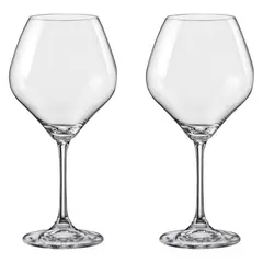 BOHEMIA - Set 2 Copas Cristal 350 ml Amoroso