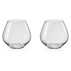 BOHEMIA - Set 2 Vasos Cristal 440 ml Amoroso