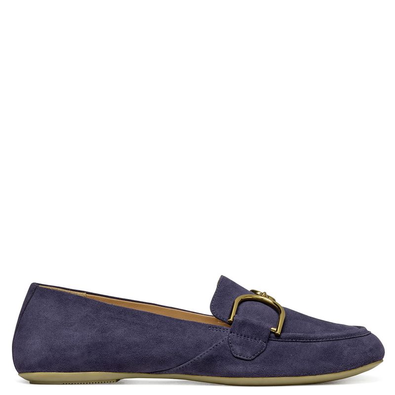 GEOX - Zapato Casual Mujer Cuero Azul Geox
