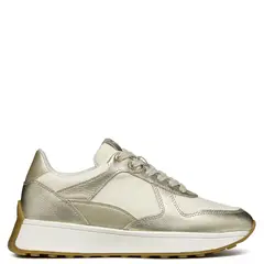 GEOX - Zapatilla Urbana Mujer Cuero Dorado