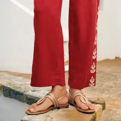 GEOX - Sandalia Mujer Naranjo