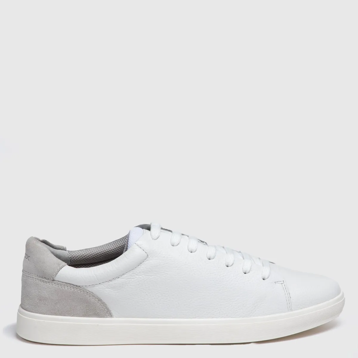 GEOX - Zapatilla Urbana Hombre Cuero Blanco Geox