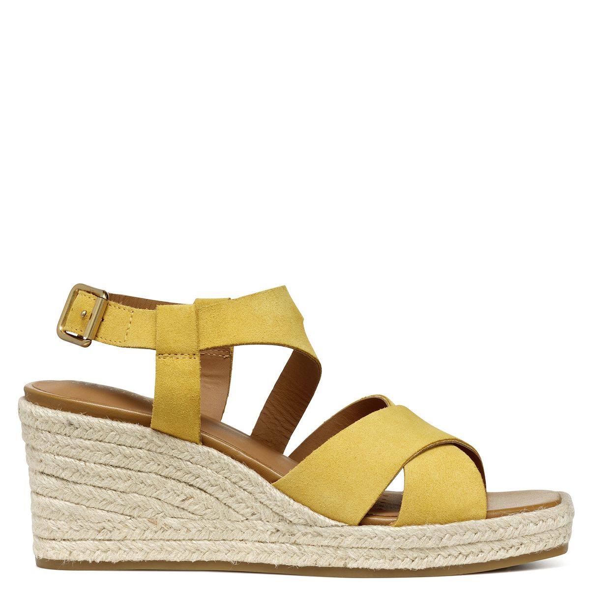 GEOX - Sandalia Mujer Amarillo Geox