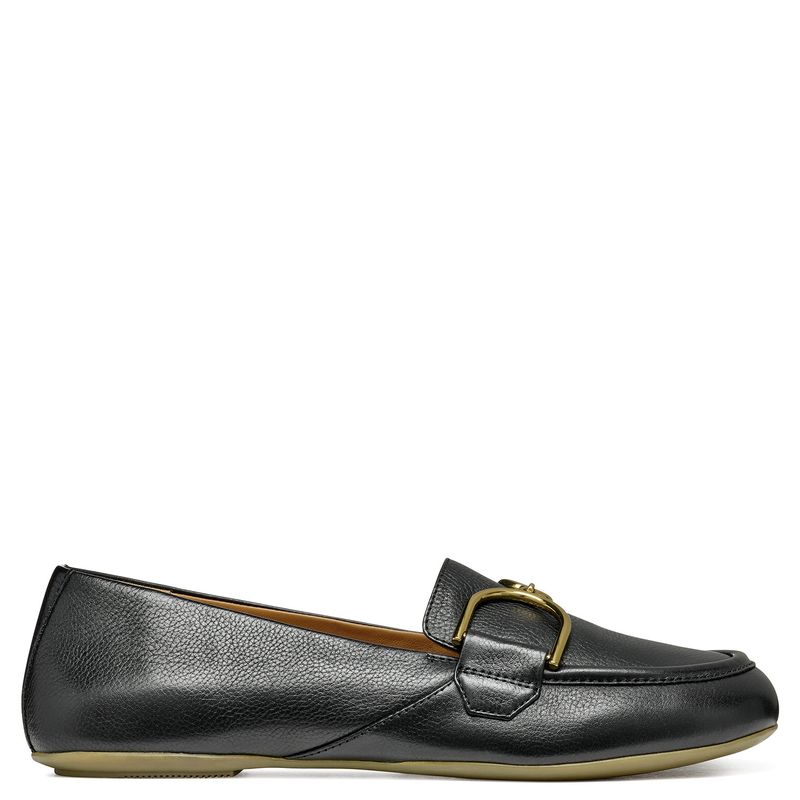 GEOX - Zapato Casual Mujer Cuero Negro Geox