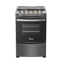 Cocinas a Gas 4 Quemadores Horno de 68L con Grill Multigas MCG-4QPI24NSCG