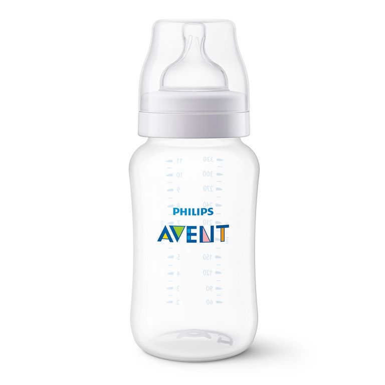 Mamadera Anti-Colic Traslucida 330Ml Avent