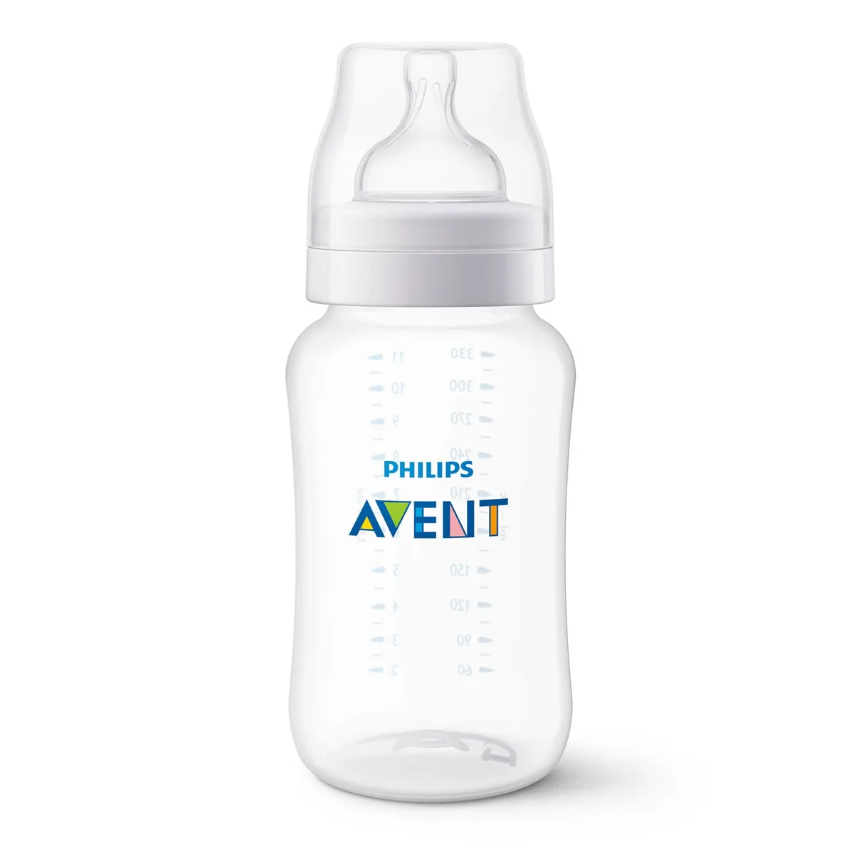 AVENT - Mamadera Anti-Colic Traslucida 330Ml Avent