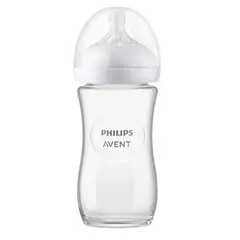 AVENT - Mamadera Natural Vidrio 3.0 240Ml Traslucida