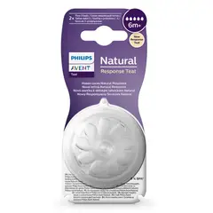 AVENT - Tetina Natural 3.0 Flujo Variable 6M