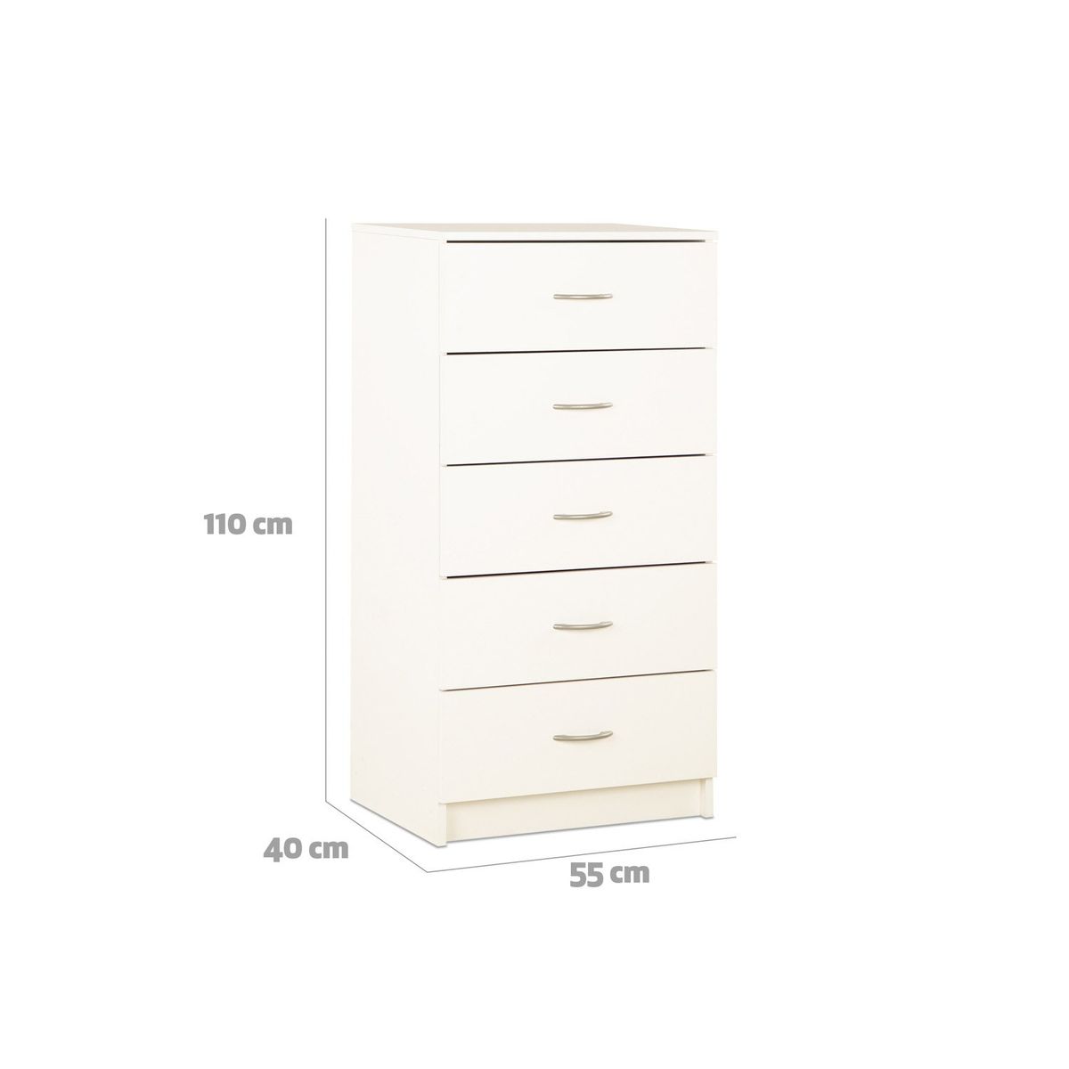 STANFORD - Cómoda 5 Cajones Stanford