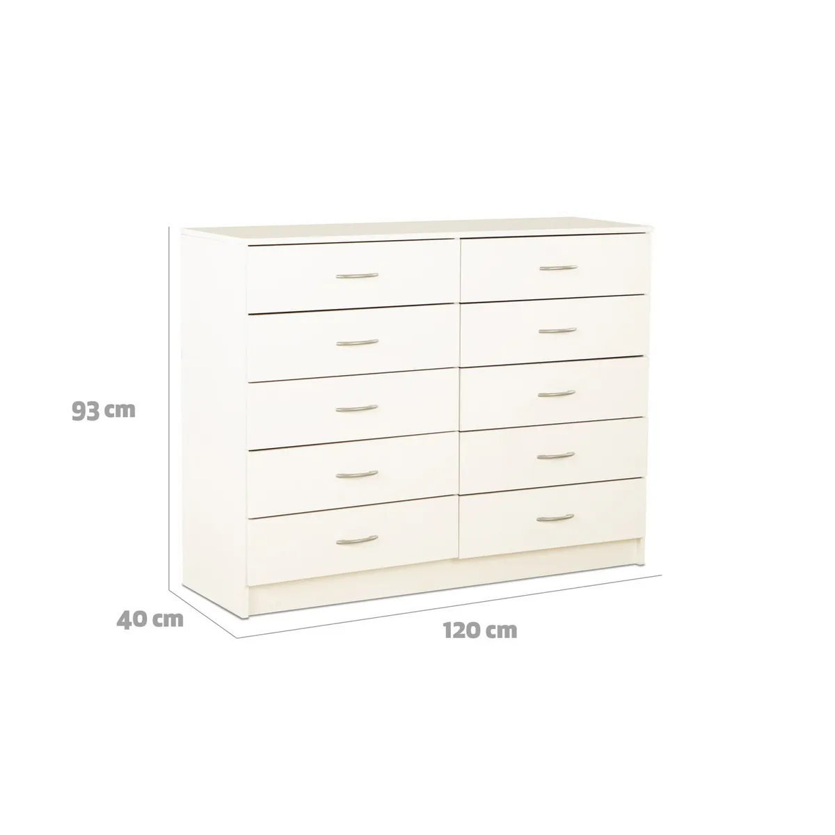 STANFORD - Cómoda 10 Cajones Stanford