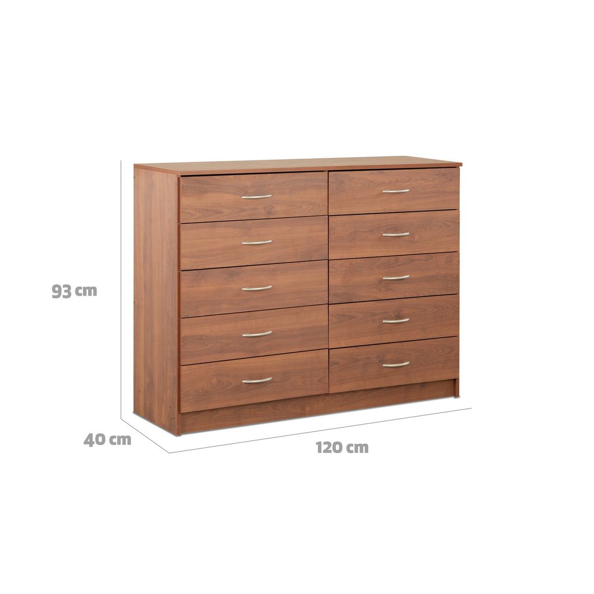 STANFORD - Cómoda 10 Cajones Stanford