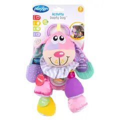 PLAYGRO - Colgante De Actividad Doofy Dog Rosado