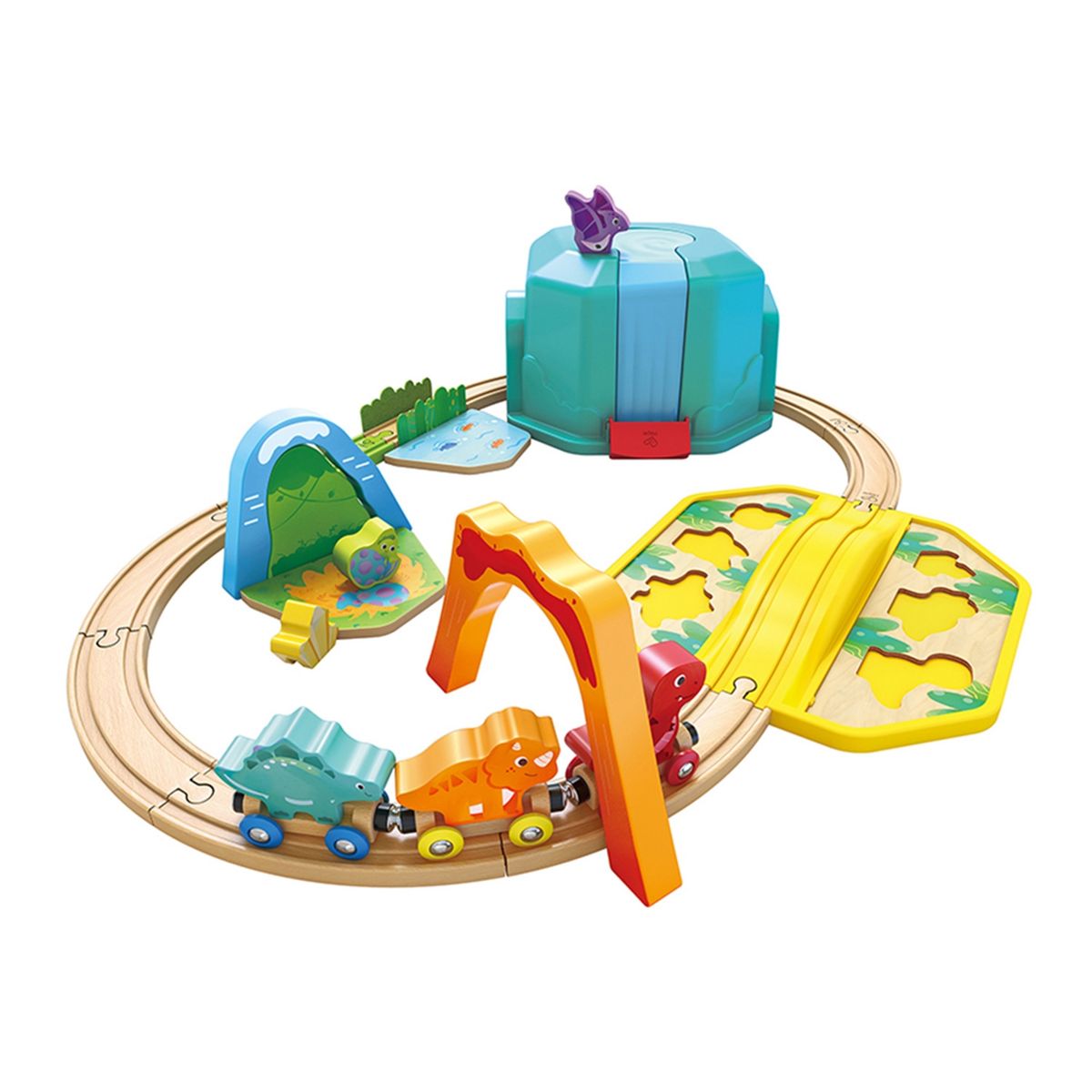 HAPE - Hape Juego De Bloques Dinosaurio Hape