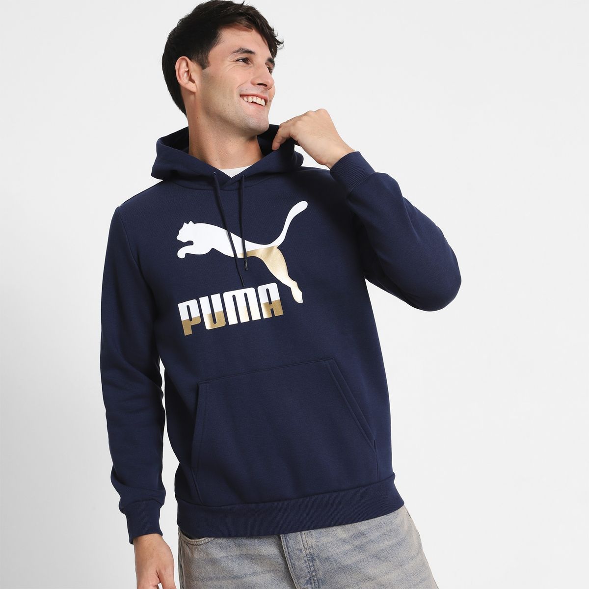 PUMA - Polerón Hoodie Urbano Hombre Puma